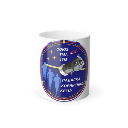 Soyuz TMA-16M (Soyuz Programme) Color Changing Mug 11oz-11oz-The Sticker Space