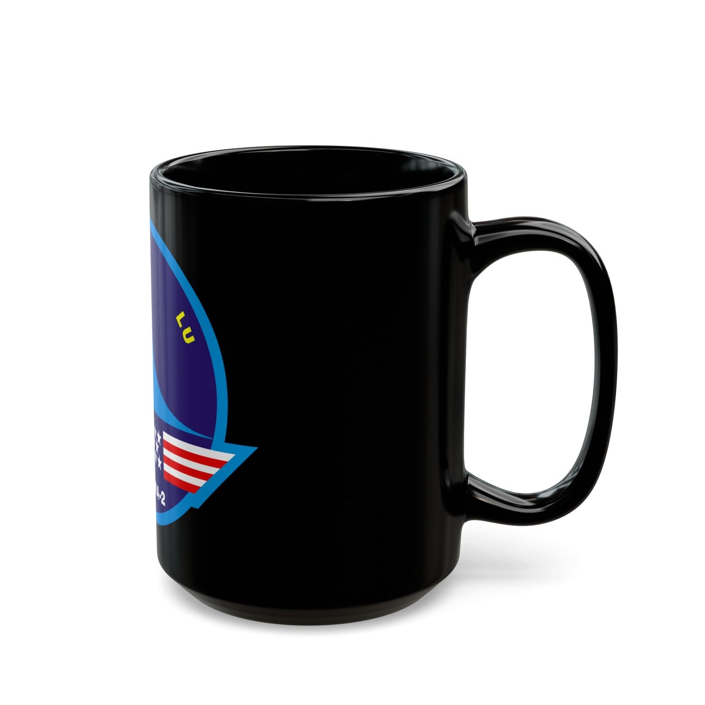 Soyuz TMA-2 (Soyuz Programme) Black Coffee Mug-The Sticker Space