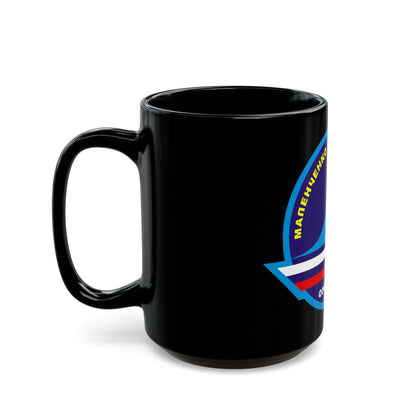 Soyuz TMA-2 (Soyuz Programme) Black Coffee Mug-The Sticker Space