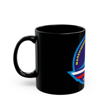 Soyuz TMA-2 (Soyuz Programme) Black Coffee Mug-The Sticker Space