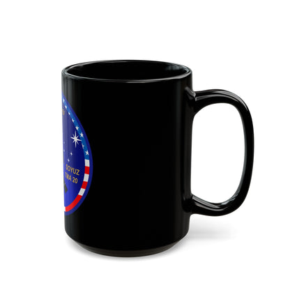 Soyuz TMA-20 (Soyuz Programme) Black Coffee Mug-The Sticker Space