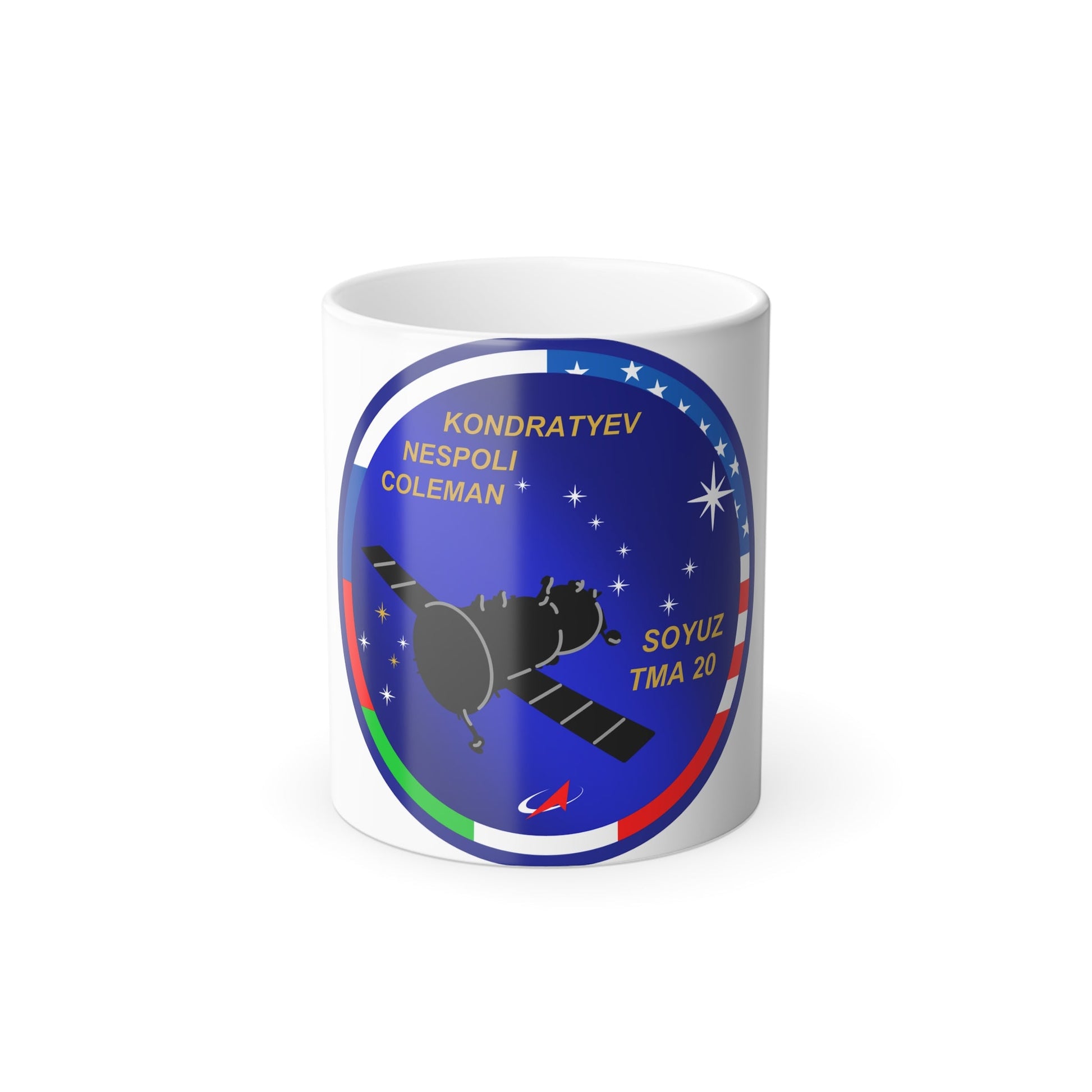 Soyuz TMA-20 (Soyuz Programme) Color Changing Mug 11oz-11oz-The Sticker Space