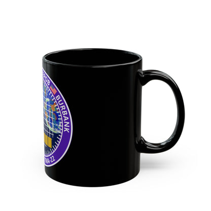 Soyuz TMA-22 (Soyuz Programme) Black Coffee Mug-The Sticker Space