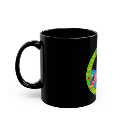 Soyuz TMA-5 (Soyuz Programme) Black Coffee Mug-The Sticker Space