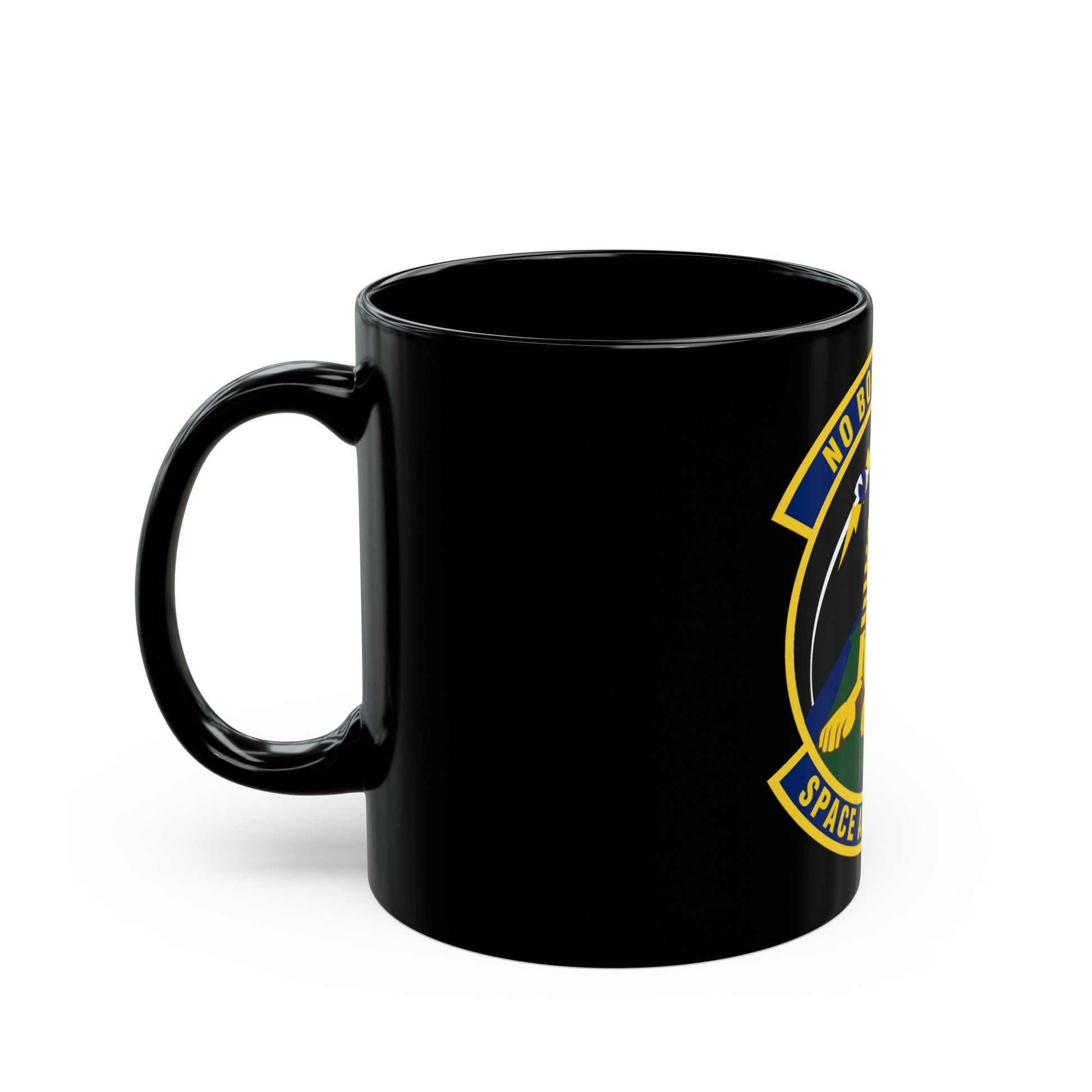 Space Analysis Squadron (U.S. Air Force) Black Coffee Mug-The Sticker Space