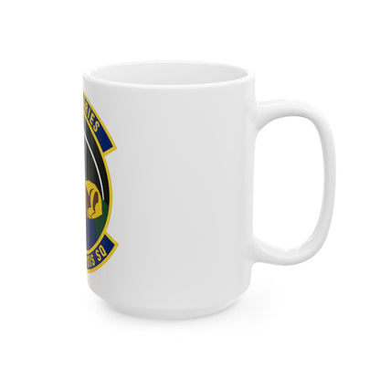 Space Analysis Squadron (U.S. Air Force) White Coffee Mug-The Sticker Space