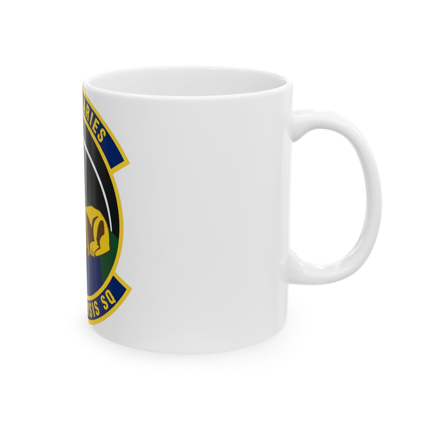 Space Analysis Squadron (U.S. Air Force) White Coffee Mug-The Sticker Space