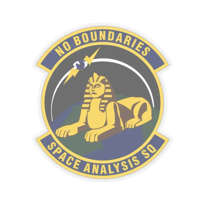 Space Analysis Squadron (U.S. Air Force) STICKER Vinyl Kiss-Cut Decal 2 Inch Transparent - The Sticker Space