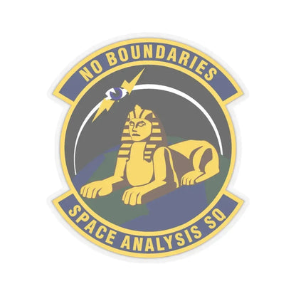 Space Analysis Squadron (U.S. Air Force) STICKER Vinyl Kiss-Cut Decal 6 Inch Transparent - The Sticker Space