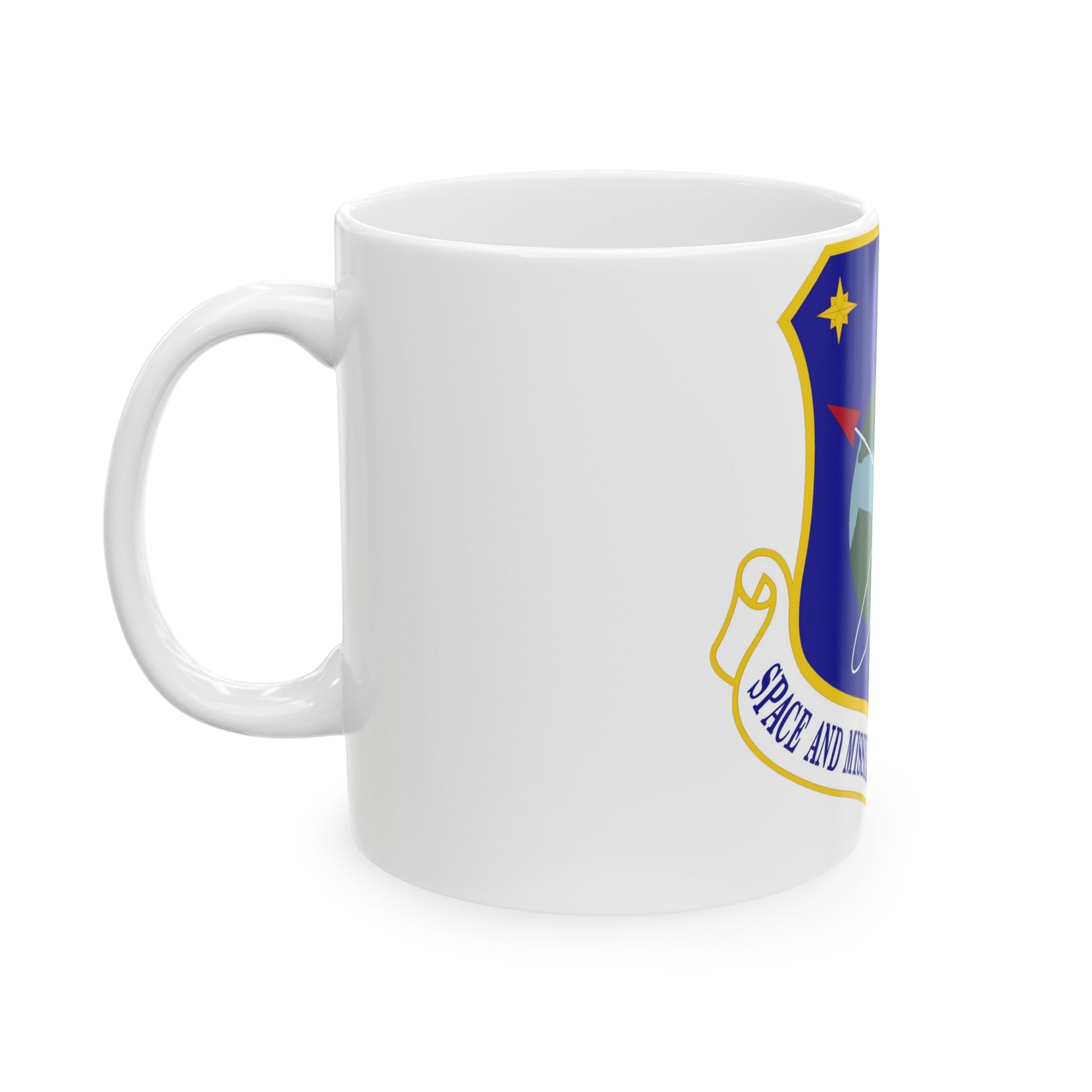 Space and Missiles Analysis Group (U.S. Air Force) White Coffee Mug-The Sticker Space