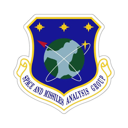 Space and Missiles Analysis Group (U.S. Air Force) STICKER Vinyl Kiss-Cut Decal 6 Inch White - The Sticker Space