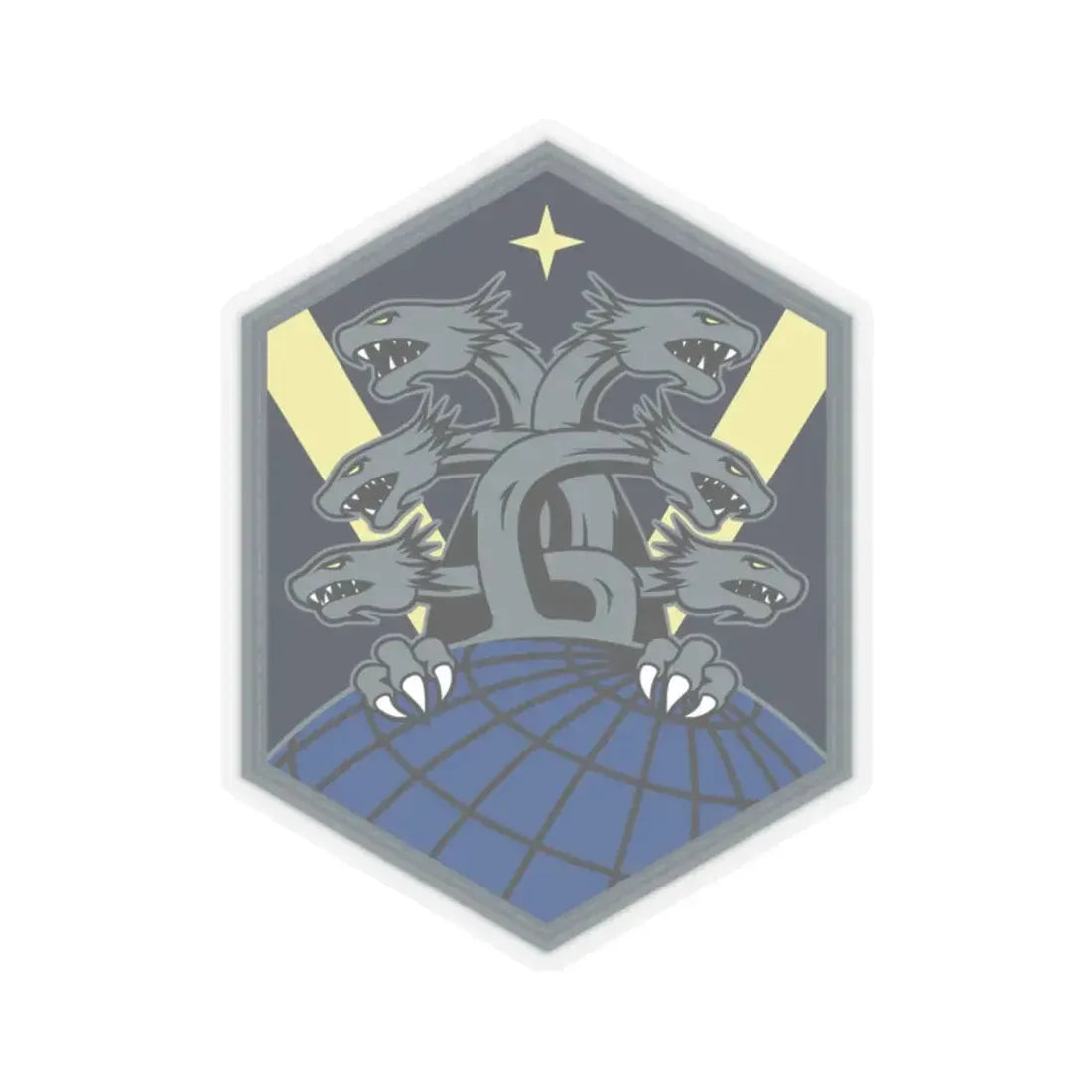 Space Base Delta 1 (U.S. Space Force) STICKER Vinyl Kiss-Cut Decal 2 Inch Transparent - The Sticker Space