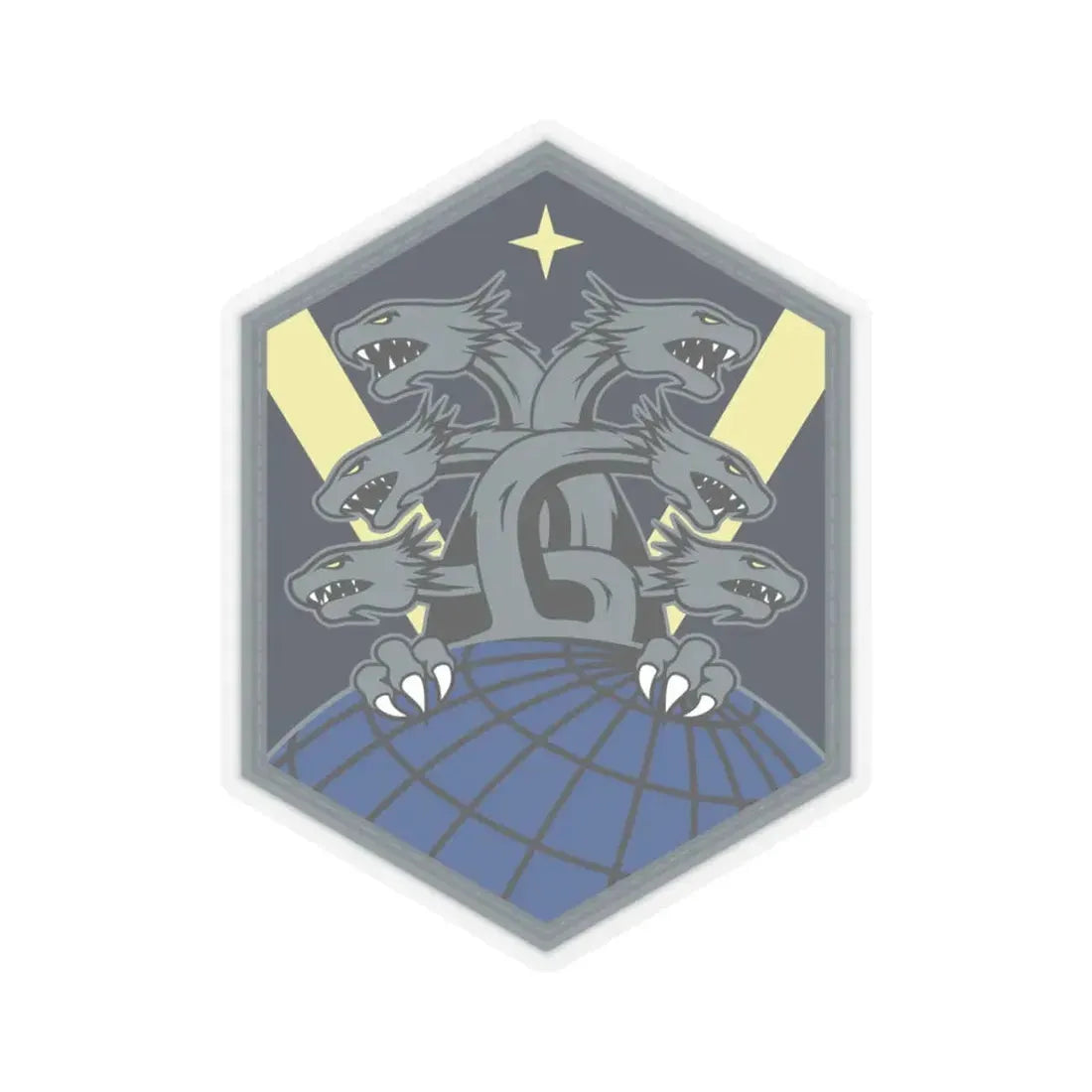 Space Base Delta 1 (U.S. Space Force) STICKER Vinyl Kiss-Cut Decal 3 Inch Transparent - The Sticker Space