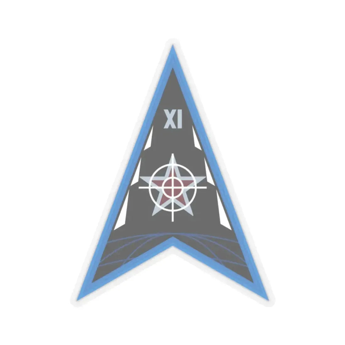Space Delta 11 (U.S. Space Force) STICKER Vinyl Kiss-Cut Decal 2 Inch Transparent - The Sticker Space