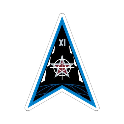 Space Delta 11 (U.S. Space Force) STICKER Vinyl Kiss-Cut Decal 2 Inch White - The Sticker Space