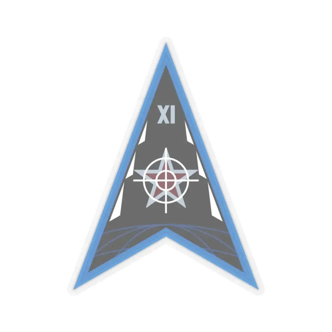 Space Delta 11 (U.S. Space Force) STICKER Vinyl Kiss-Cut Decal 3 Inch Transparent - The Sticker Space