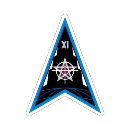 Space Delta 11 (U.S. Space Force) STICKER Vinyl Kiss-Cut Decal 3 Inch White - The Sticker Space