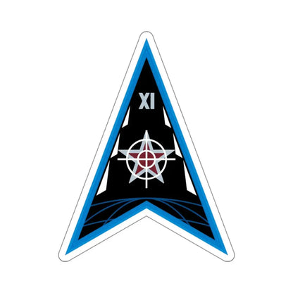 Space Delta 11 (U.S. Space Force) STICKER Vinyl Kiss-Cut Decal 4 Inch White - The Sticker Space