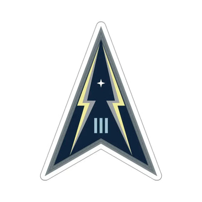 Space Delta 3 (U.S. Space Force) STICKER Vinyl Kiss-Cut Decal 3 Inch White - The Sticker Space