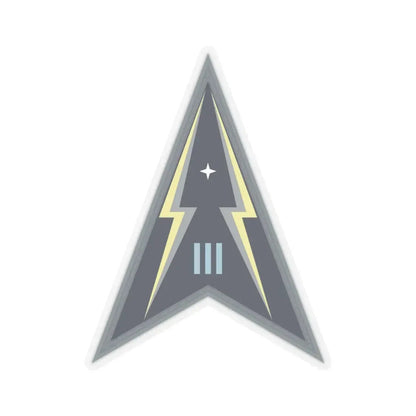 Space Delta 3 (U.S. Space Force) STICKER Vinyl Kiss-Cut Decal 6 Inch Transparent - The Sticker Space