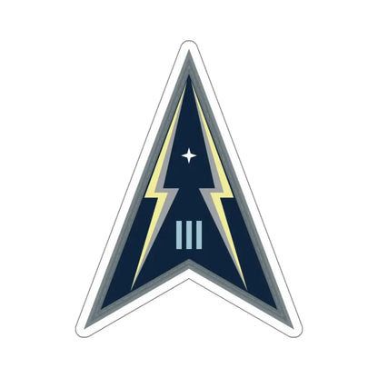 Space Delta 3 (U.S. Space Force) STICKER Vinyl Kiss-Cut Decal 6 Inch White - The Sticker Space