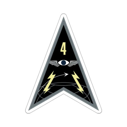 Space Delta 4 (U.S. Space Force) STICKER Vinyl Kiss-Cut Decal 2 Inch White - The Sticker Space