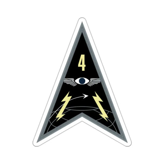 Space Delta 4 (U.S. Space Force) STICKER Vinyl Kiss-Cut Decal 2 Inch White - The Sticker Space