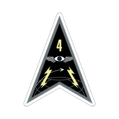 Space Delta 4 (U.S. Space Force) STICKER Vinyl Kiss-Cut Decal 3 Inch White - The Sticker Space