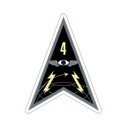 Space Delta 4 (U.S. Space Force) STICKER Vinyl Kiss-Cut Decal 6 Inch White - The Sticker Space