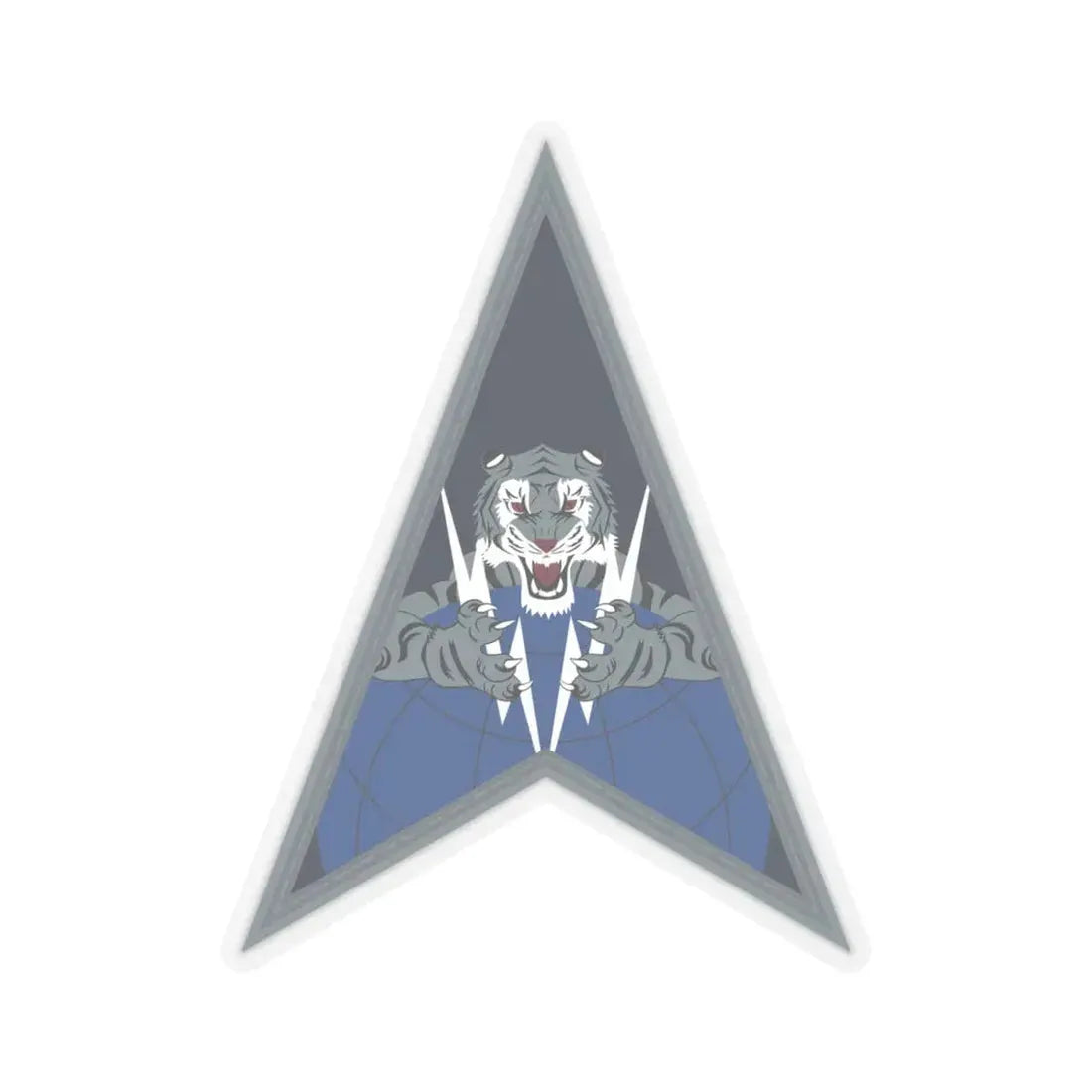 Space Delta 5 (U.S. Space Force) STICKER Vinyl Kiss-Cut Decal 4 Inch Transparent - The Sticker Space