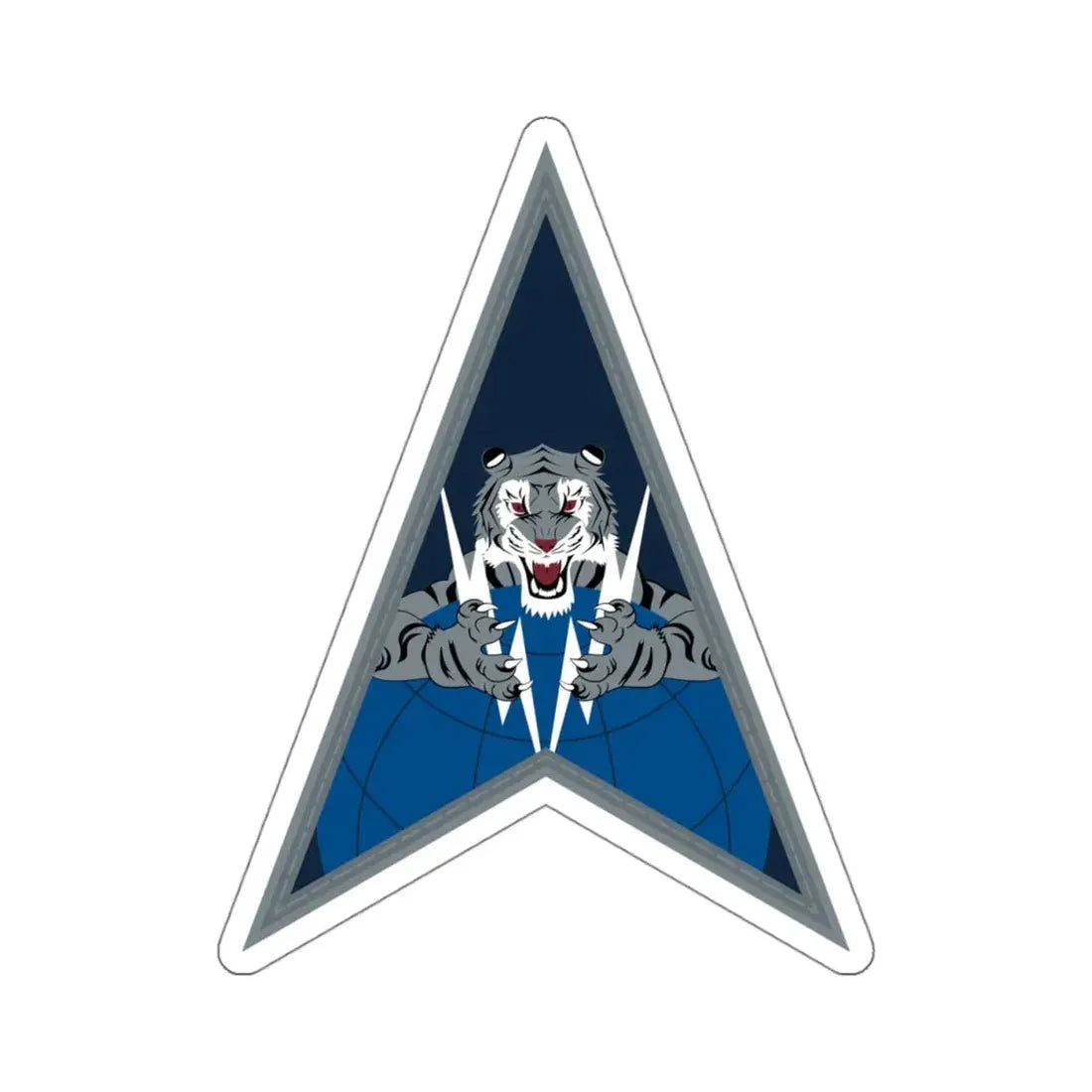 Space Delta 5 (U.S. Space Force) STICKER Vinyl Kiss-Cut Decal 4 Inch White - The Sticker Space