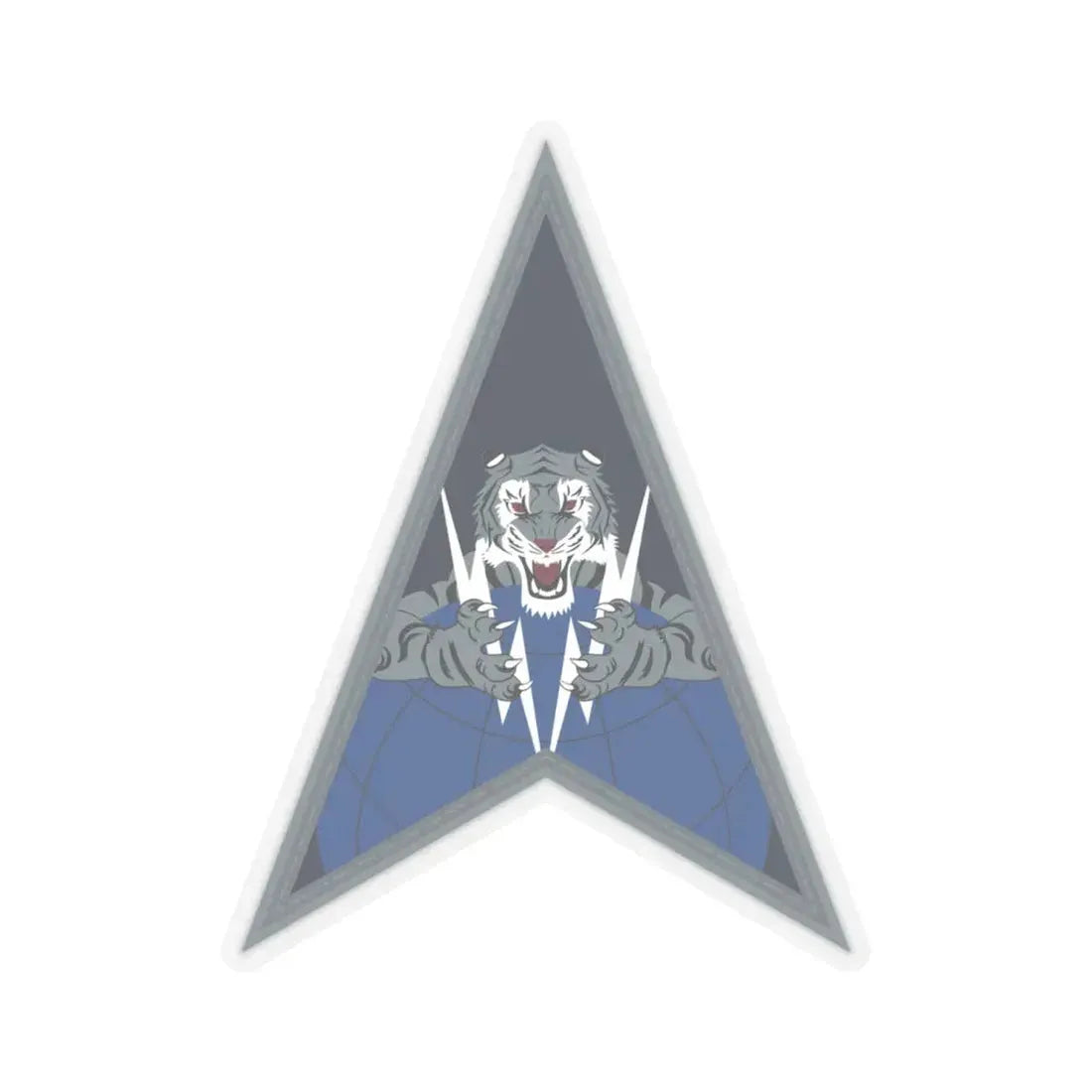 Space Delta 5 (U.S. Space Force) STICKER Vinyl Kiss-Cut Decal 6 Inch Transparent - The Sticker Space