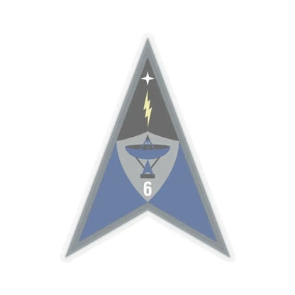 Space Delta 6 (U.S. Space Force) STICKER Vinyl Kiss-Cut Decal 2 Inch Transparent - The Sticker Space