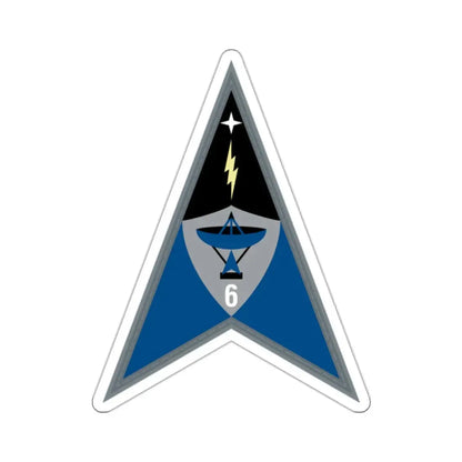 Space Delta 6 (U.S. Space Force) STICKER Vinyl Kiss-Cut Decal 2 Inch White - The Sticker Space