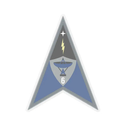 Space Delta 6 (U.S. Space Force) STICKER Vinyl Kiss-Cut Decal 3 Inch Transparent - The Sticker Space