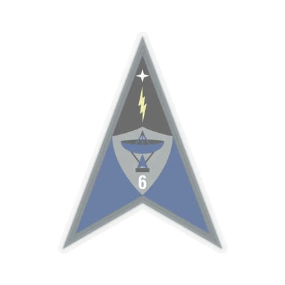 Space Delta 6 (U.S. Space Force) STICKER Vinyl Kiss-Cut Decal 4 Inch Transparent - The Sticker Space