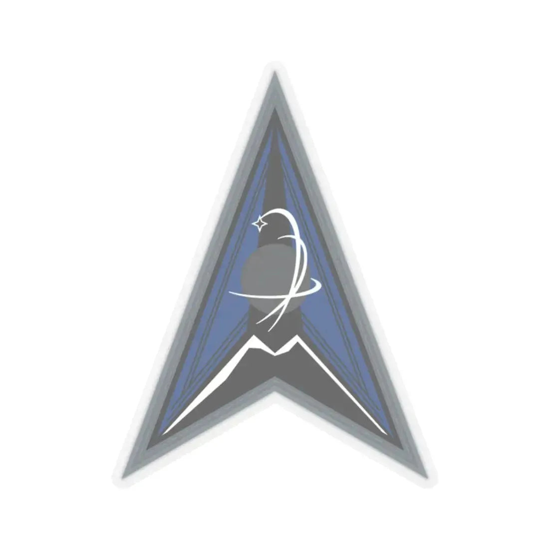 Space Delta 8 (U.S. Space Force) STICKER Vinyl Kiss-Cut Decal 2 Inch Transparent - The Sticker Space