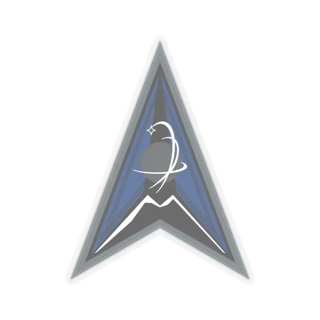Space Delta 8 (U.S. Space Force) STICKER Vinyl Kiss-Cut Decal 4 Inch Transparent - The Sticker Space