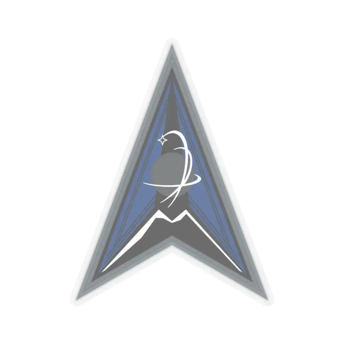 Space Delta 8 (U.S. Space Force) STICKER Vinyl Kiss-Cut Decal 6 Inch Transparent - The Sticker Space
