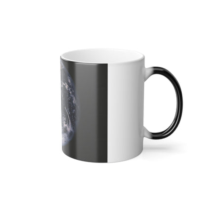 Space - Earth from Space (1973) (Map) Color Changing Mug 11oz-11oz-The Sticker Space