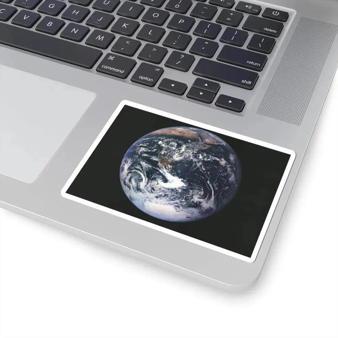 Space - Earth from Space (1973) (Map) STICKER Vinyl Kiss-Cut Decal - The Sticker Space