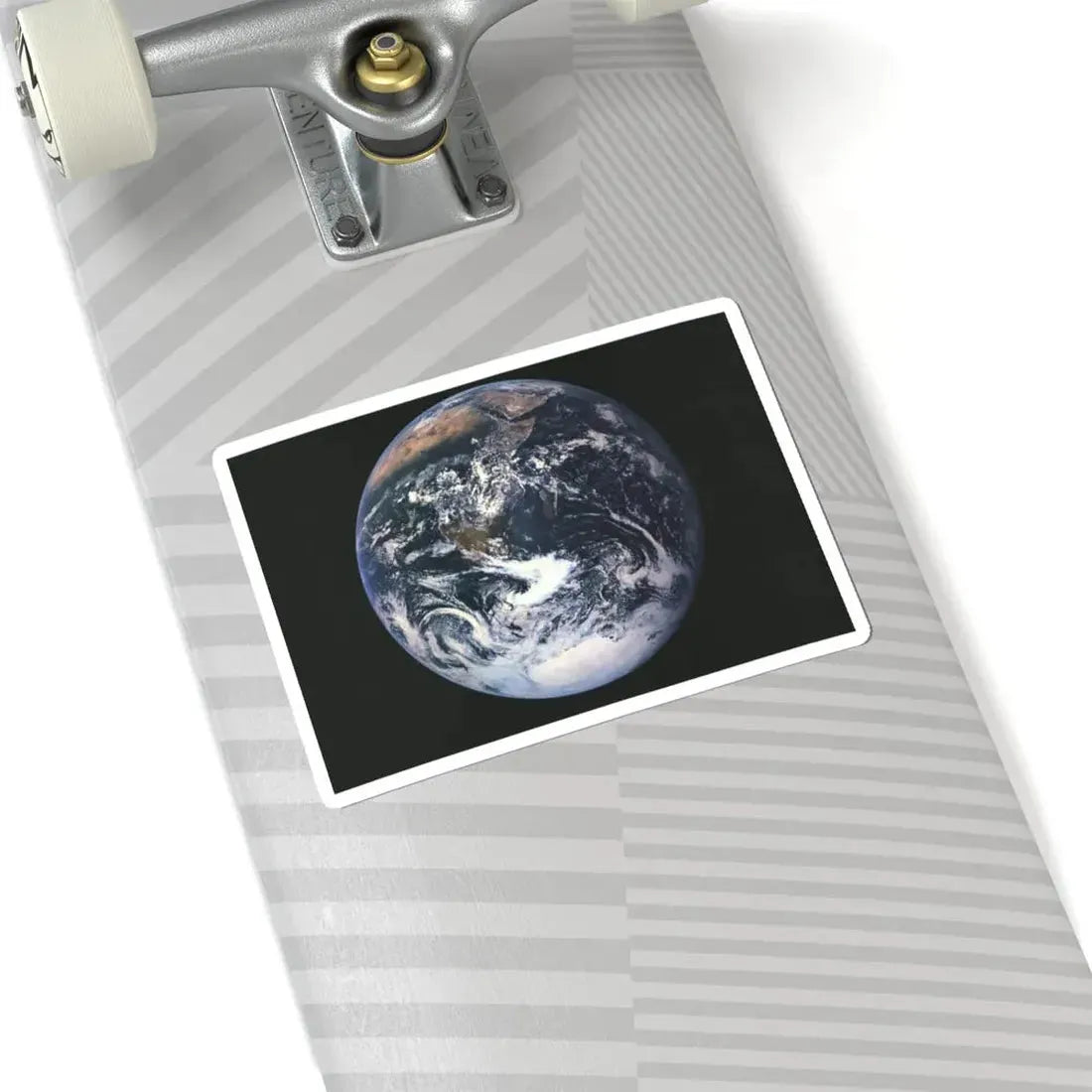 Space - Earth from Space (1973) (Map) STICKER Vinyl Kiss-Cut Decal - The Sticker Space