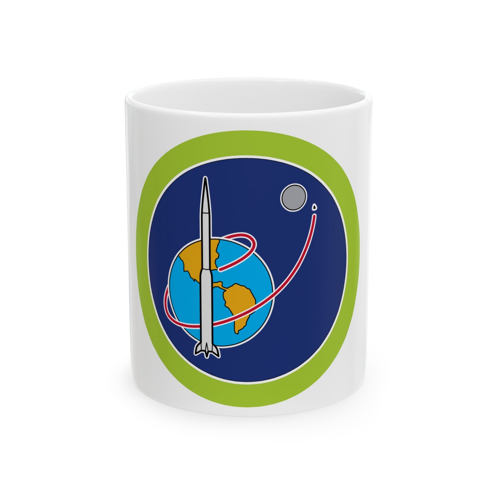 Space Exploration (Boy Scout Merit Badge) White Coffee Mug-11oz-The Sticker Space