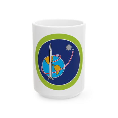 Space Exploration (Boy Scout Merit Badge) White Coffee Mug-15oz-The Sticker Space