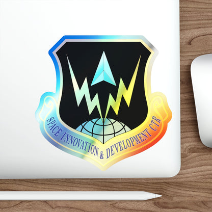 Space Innovation & Development Center (U.S. Air Force) Holographic STICKER Die-Cut Vinyl Decal-The Sticker Space