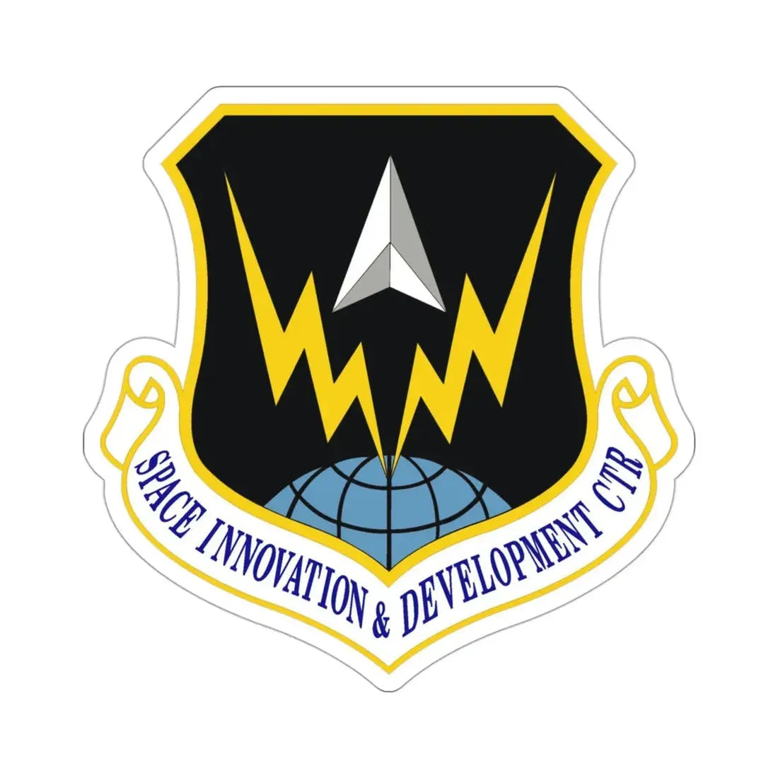 Space Innovation & Development Center (U.S. Air Force) STICKER Vinyl Die-Cut Decal 3 Inch - The Sticker Space