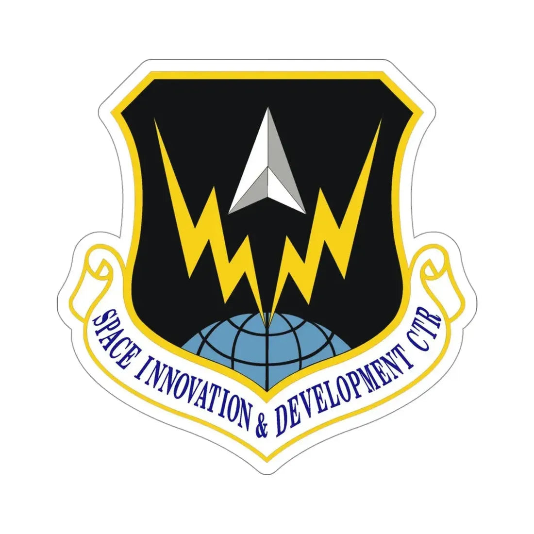 Space Innovation & Development Center (U.S. Air Force) STICKER Vinyl Die-Cut Decal 4 Inch - The Sticker Space