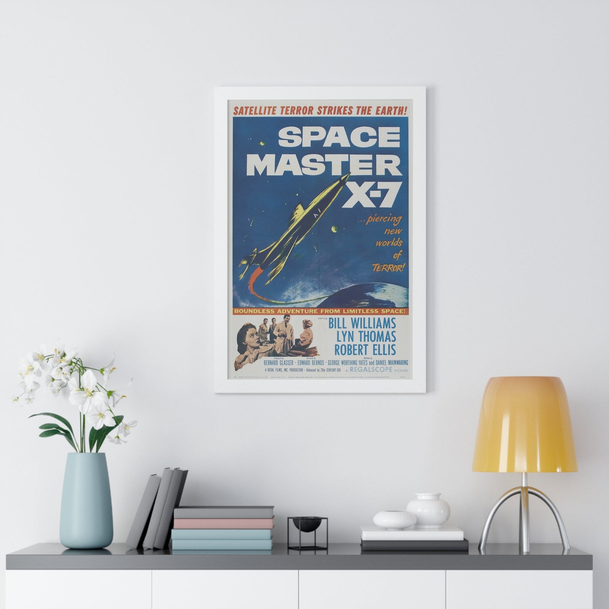 SPACE MASTER X-7 1958 - Framed Movie Poster-The Sticker Space