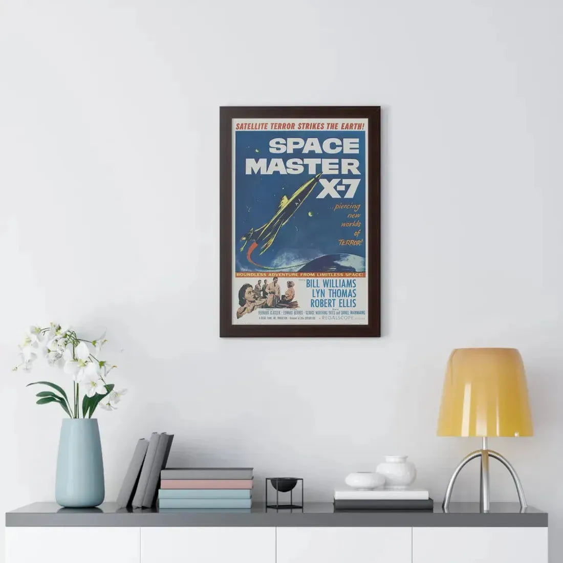 SPACE MASTER X-7 1958 - Framed Movie Poster - The Sticker Space