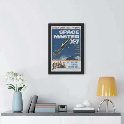 SPACE MASTER X-7 1958 - Framed Movie Poster - The Sticker Space